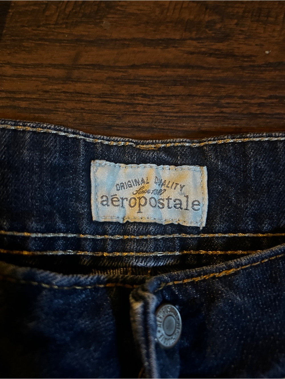 Y2K Aeropostale Women’s Dark Blue Denim Jeans